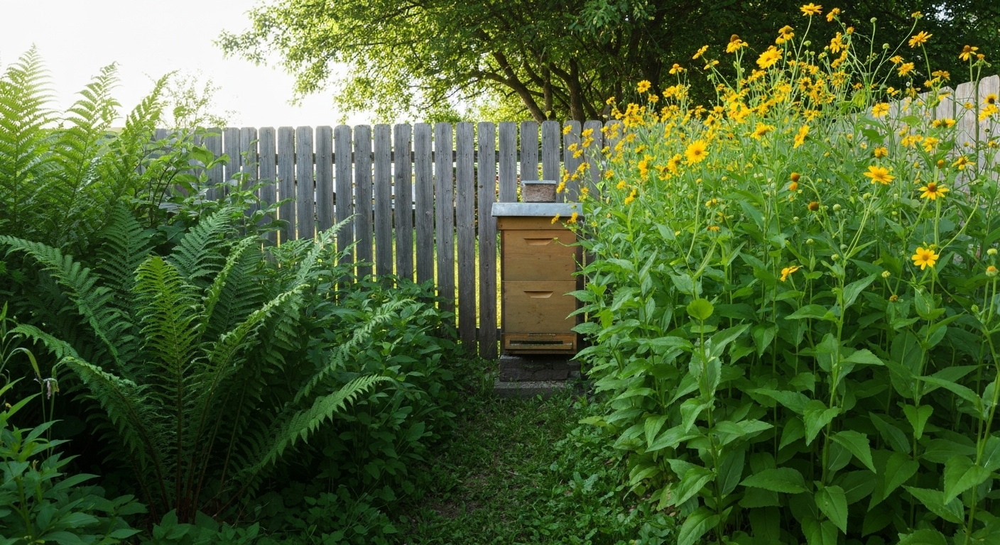 Discreet Beehive Placement Ideas for Suburban Lots | Beekeepers.pro
