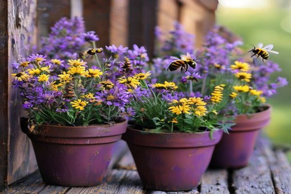 Easy-to-Grow Pollinator Plants for Balcony Gardens | AR & TX Beekeeping
